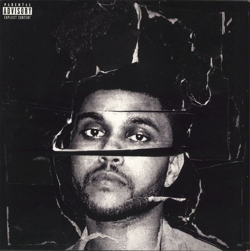 The Weeknd Beauty Behind The Madness - Yellow With Black Splatter Vinyl UK 2-LP vinyl record set (Double LP Album) 00602507395711