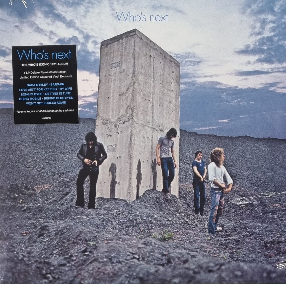 The Who Who's Next - Indie Store Exclusive Coke Bottle Clear Vinyl - Sealed UK vinyl LP album (LP record) WHOLPWH819727