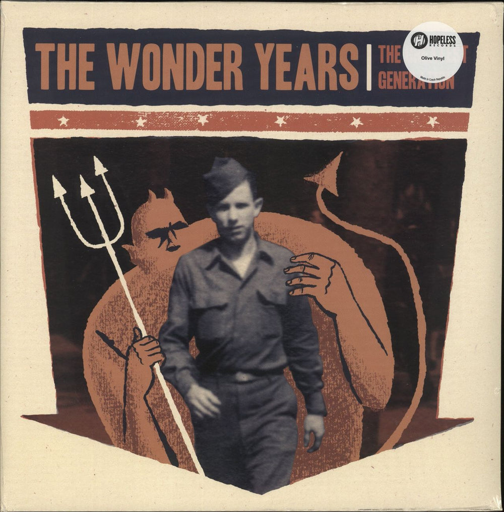The Wonder Years The Greatest Generation - Olive Vinyl - Sealed US 2-LP vinyl record set (Double LP Album) HR7340-1