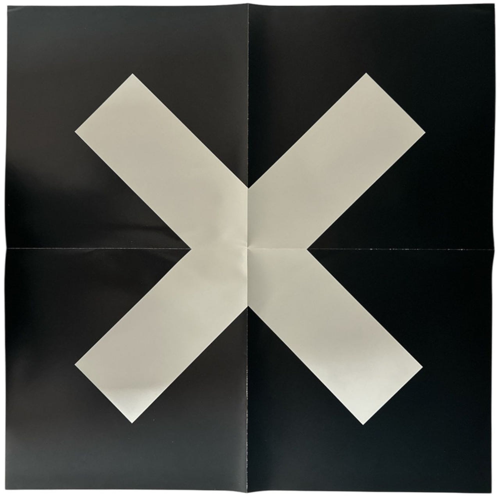 The XX xx - White Vinyl - Stickered Sleeve + Poster UK vinyl LP album (LP record)