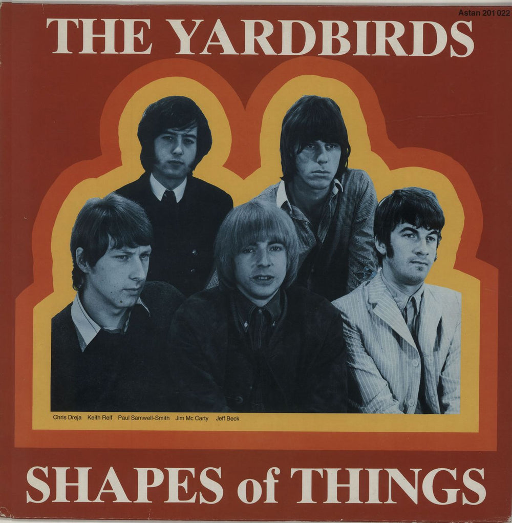 The Yardbirds Shapes Of Things German vinyl LP album (LP record) 201022