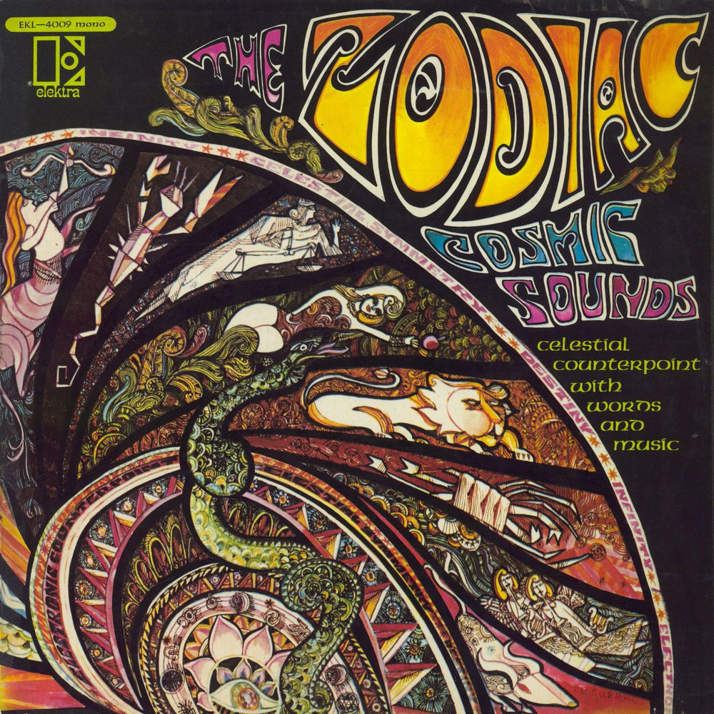 The Zodiac Cosmic Sounds - VG UK vinyl LP album (LP record) EKS-4009