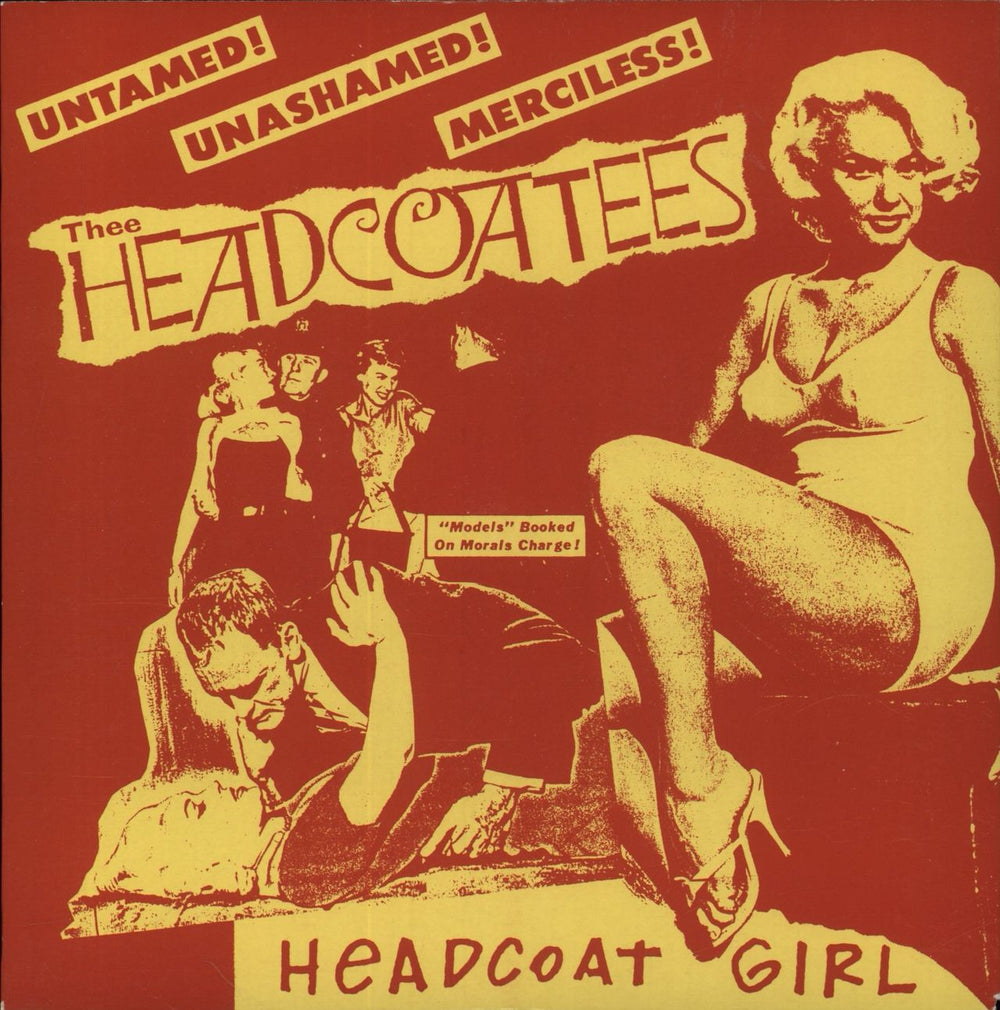 Thee Headcoats Headcoat Girl / Lakota Woman UK 7" vinyl single (7 inch record / 45) DAMGOOD1