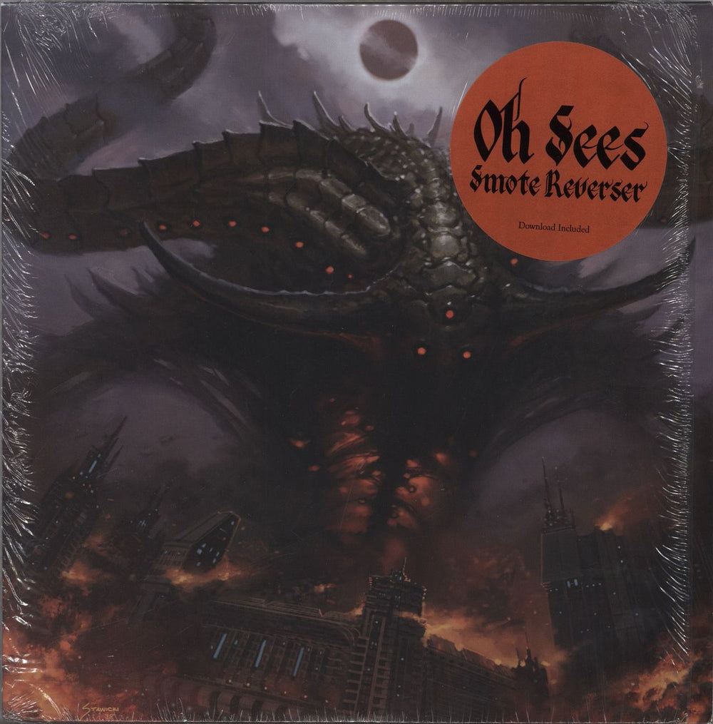 Thee Oh Sees Smote Reverser US 2-LP vinyl record set (Double LP Album) CF-110