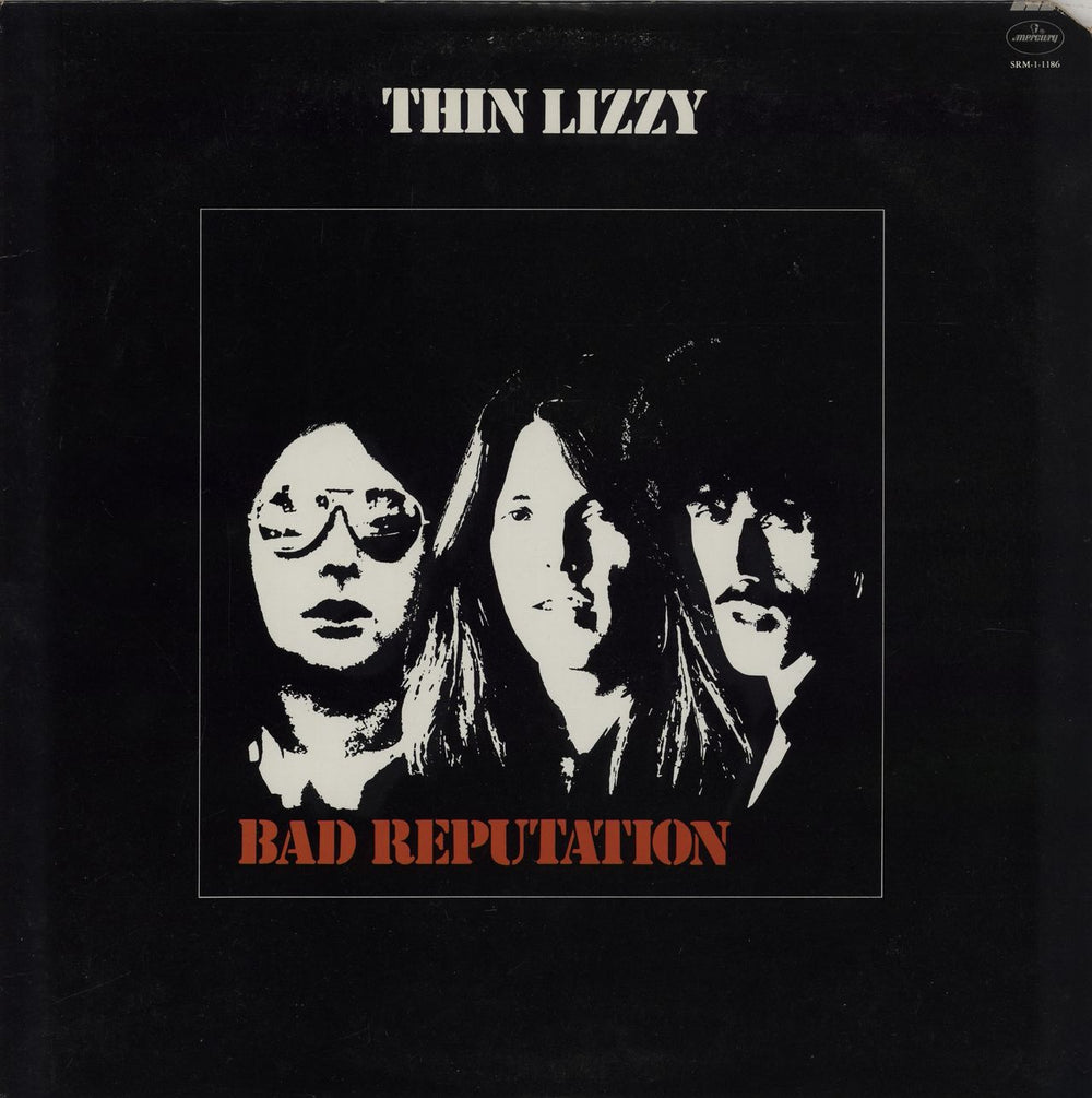 Thin Lizzy Bad Reputation US vinyl LP album (LP record) SRM-1-1186