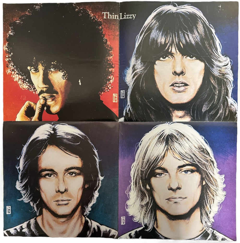 Thin Lizzy Renegade Tour '81 + Poster & Ticket Stub UK tour programme THITRRE756638