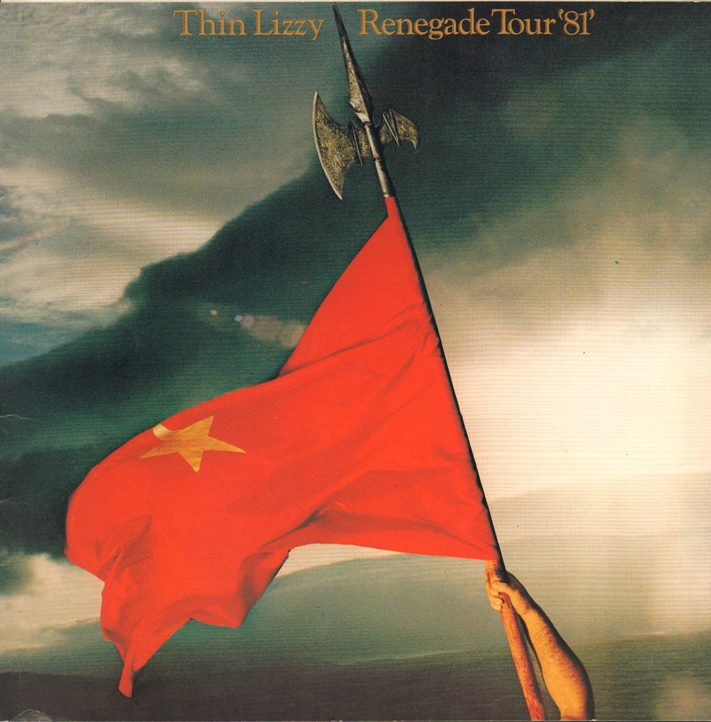 Thin Lizzy Renegade Tour '81 + Poster UK tour programme TOUR PROGRAMME