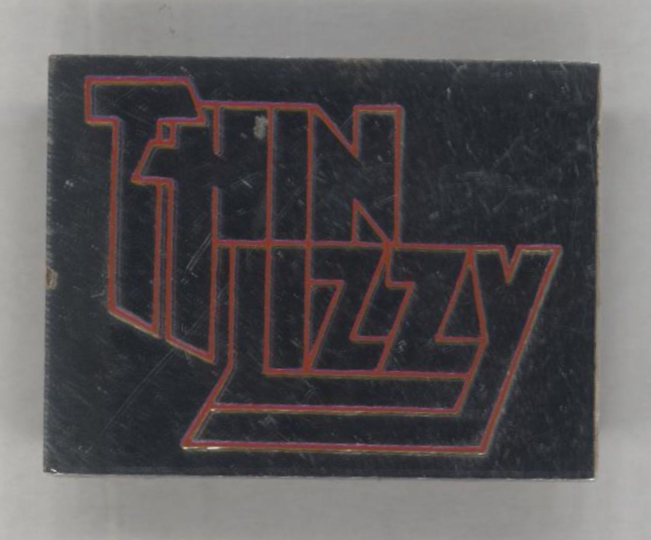 Thin Lizzy Thunder And Lightning + Badge UK tour programme THITRTH857690