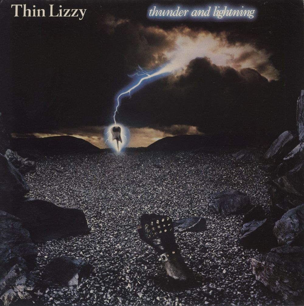 Thin Lizzy Thunder And Lightning + EP - EX UK 2-LP vinyl record set (Double LP Album) VERL3