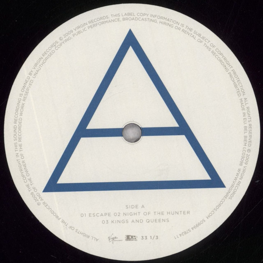 Thirty Seconds To Mars This Is War + CD UK 2-LP vinyl record set (Double LP Album) 30A2LTH845467