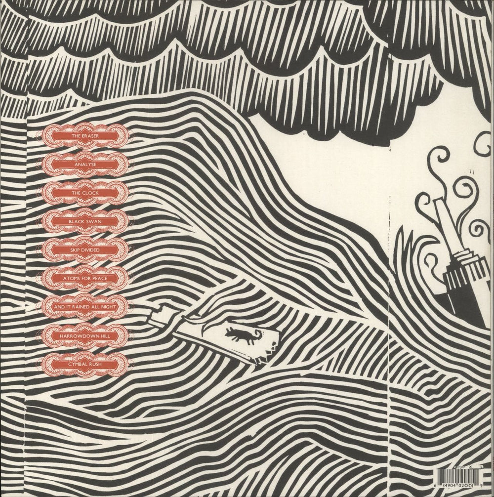 Thom Yorke The Eraser UK vinyl LP album (LP record) 634904020019