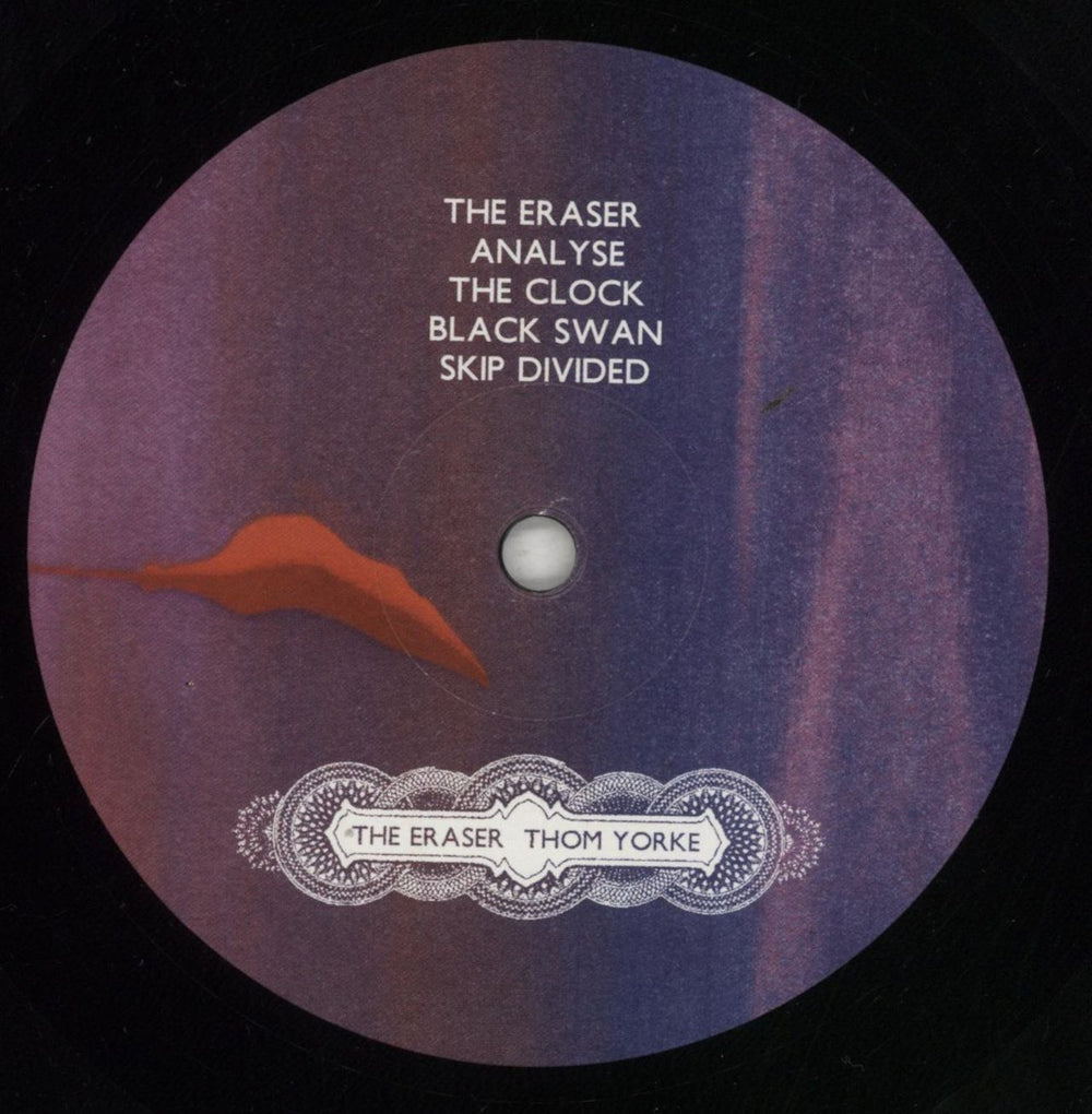 Thom Yorke The Eraser UK vinyl LP album (LP record) UJ4LPTH856574