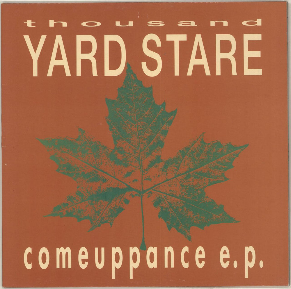 Thousand Yard Stare Comeuppance E.P. UK 12" vinyl single (12 inch record / Maxi-single) AARDT007