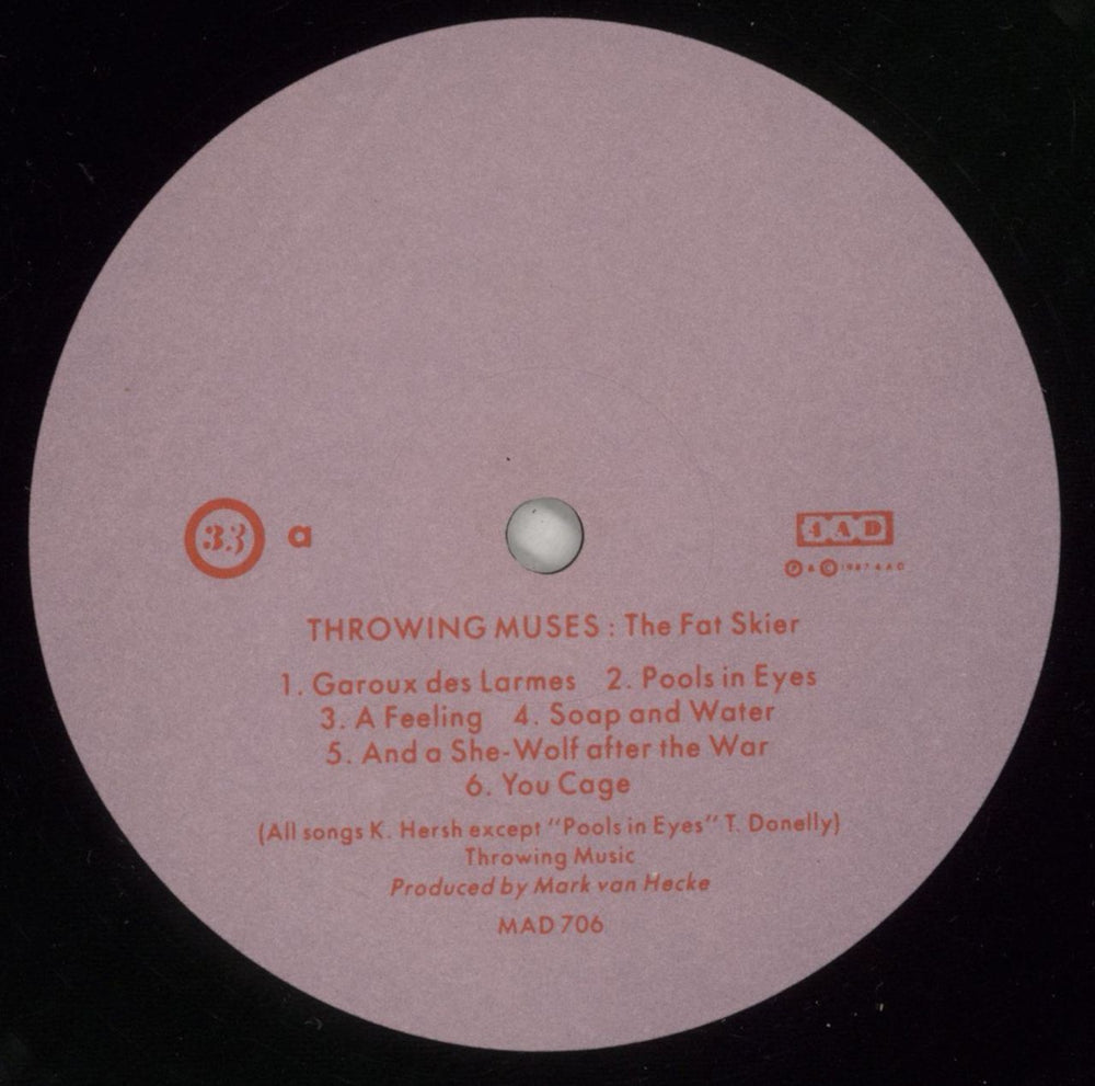 Throwing Muses The Fat Skier UK vinyl LP album (LP record) THRLPTH172893