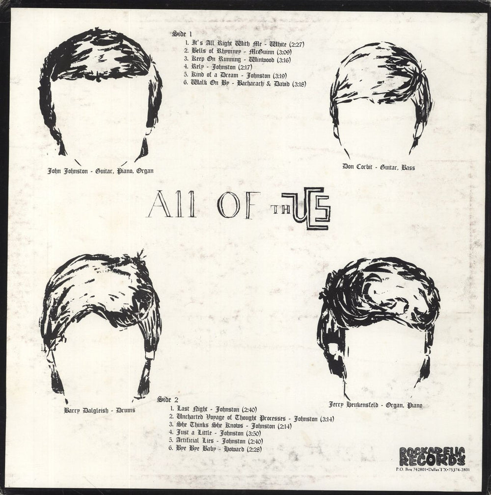 Thus All Of Thus US vinyl LP album (LP record)