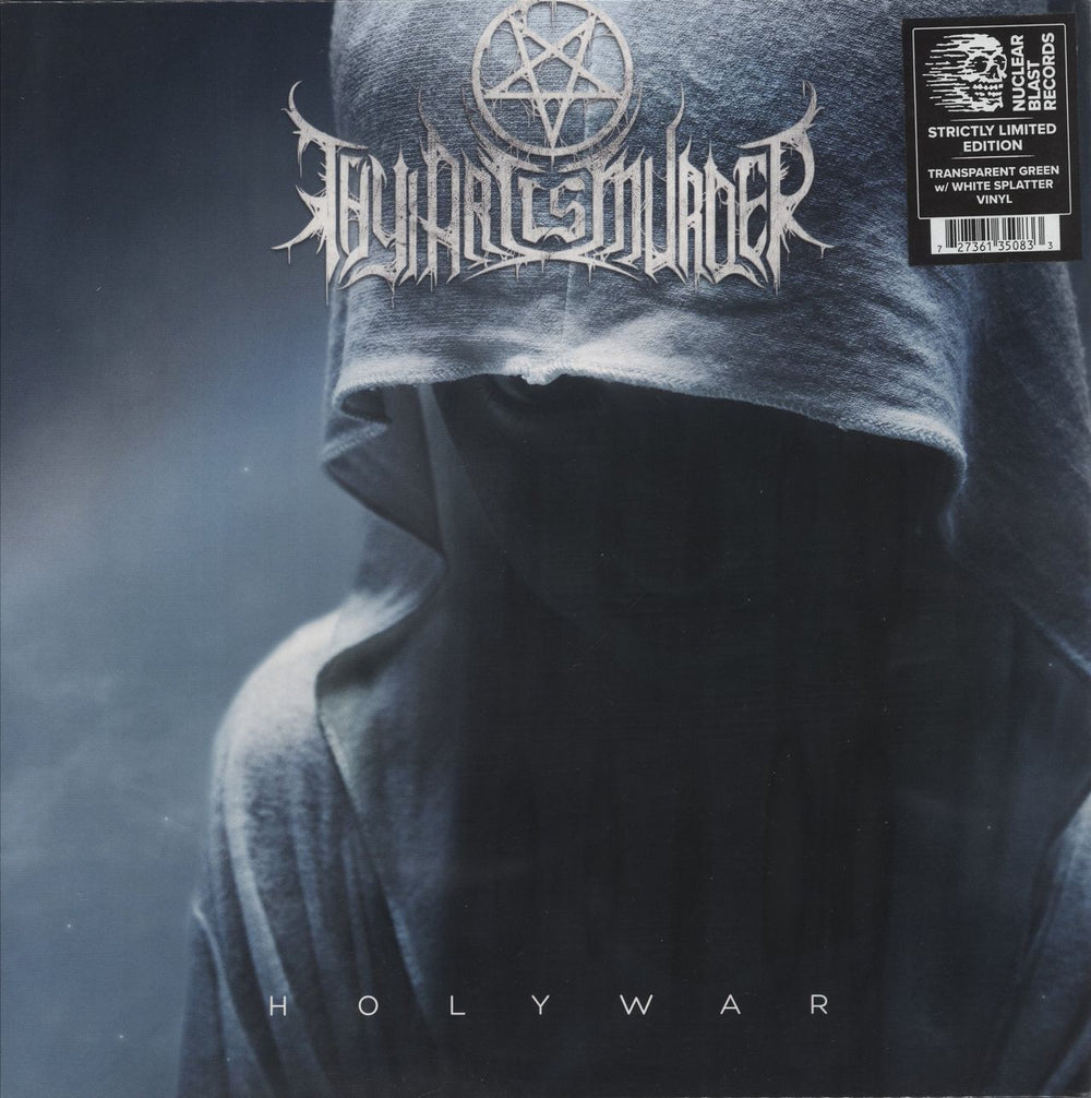 Thy Art Is Murder Holy War - Green w/ White Splatter Vinyl - Sealed UK vinyl LP album (LP record) NBR35083
