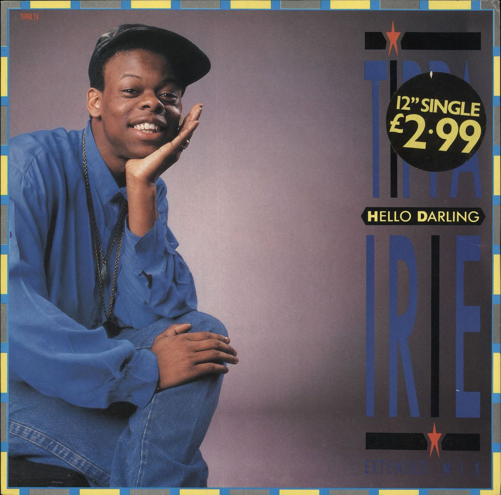 Tippa Irie Hello Darling UK 12" vinyl single (12 inch record / Maxi-single) TIPPAT4