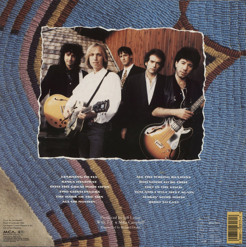 Tom Petty & The Heartbreakers Into The Great Wide Open German vinyl LP album (LP record) 008811031718