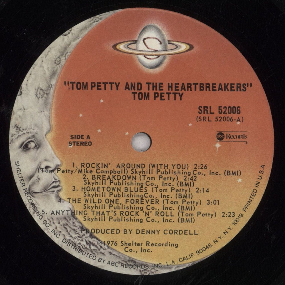 Tom Petty & The Heartbreakers Tom Petty And The Heartbreakers - VG US vinyl LP album (LP record) PETLPTO846790