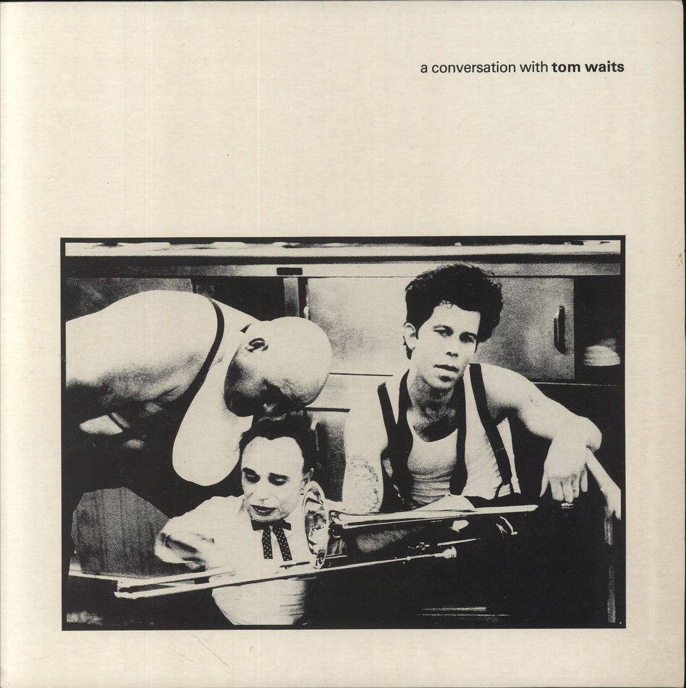 Tom Waits A Conversation With UK Promo vinyl LP album (LP record) TW1