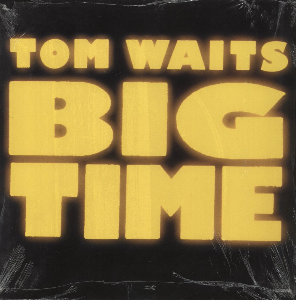 Tom Waits Big Time - Open Shrink UK vinyl LP album (LP record) ITW4