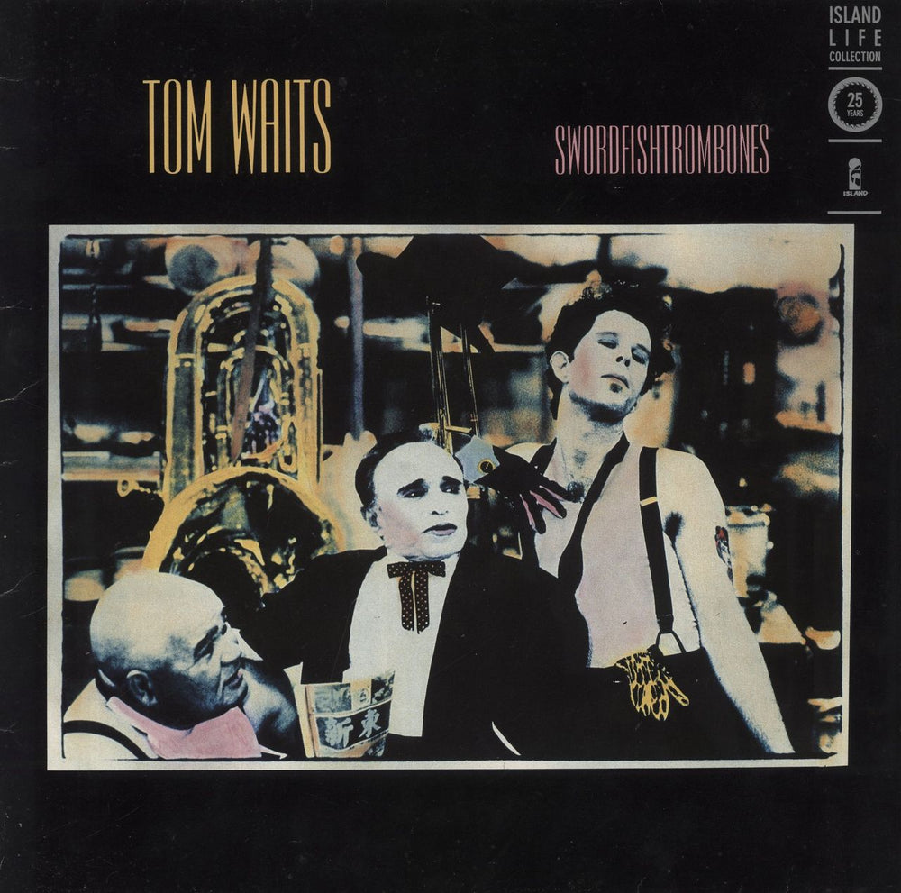 Tom Waits Swordfishtrombones - EX UK vinyl LP album (LP record) ILPM9762