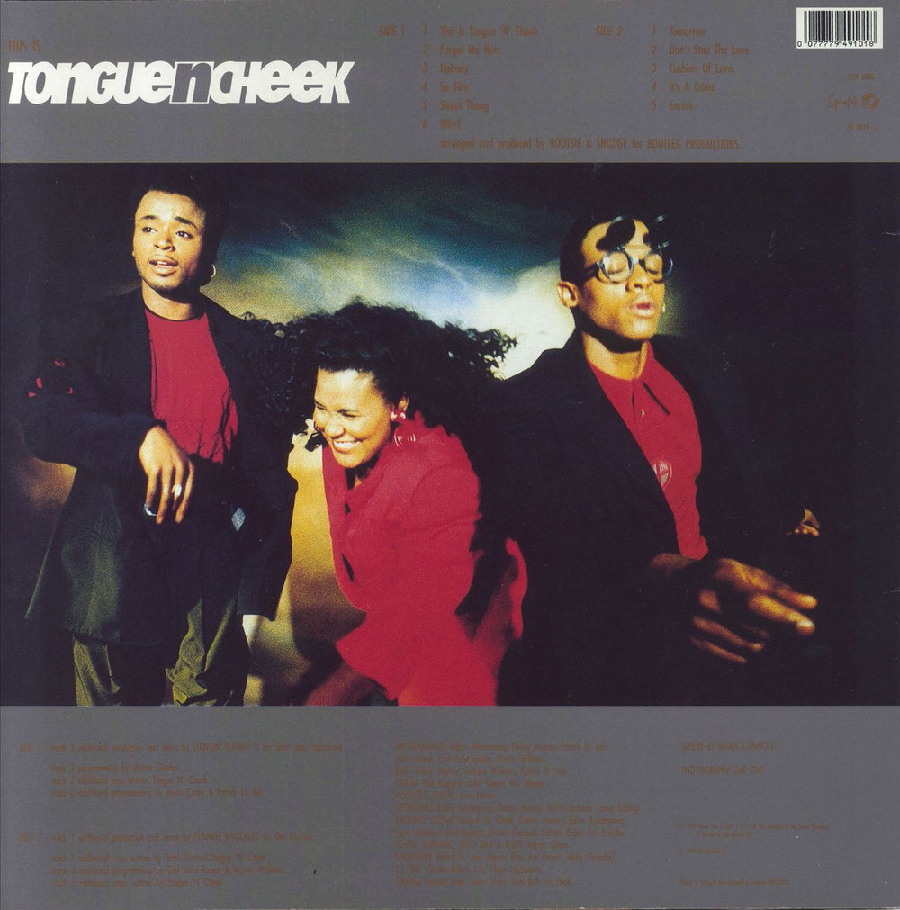 Tongue 'n' Cheek This Is Tongue N Cheek UK vinyl LP album (LP record) 077779491018