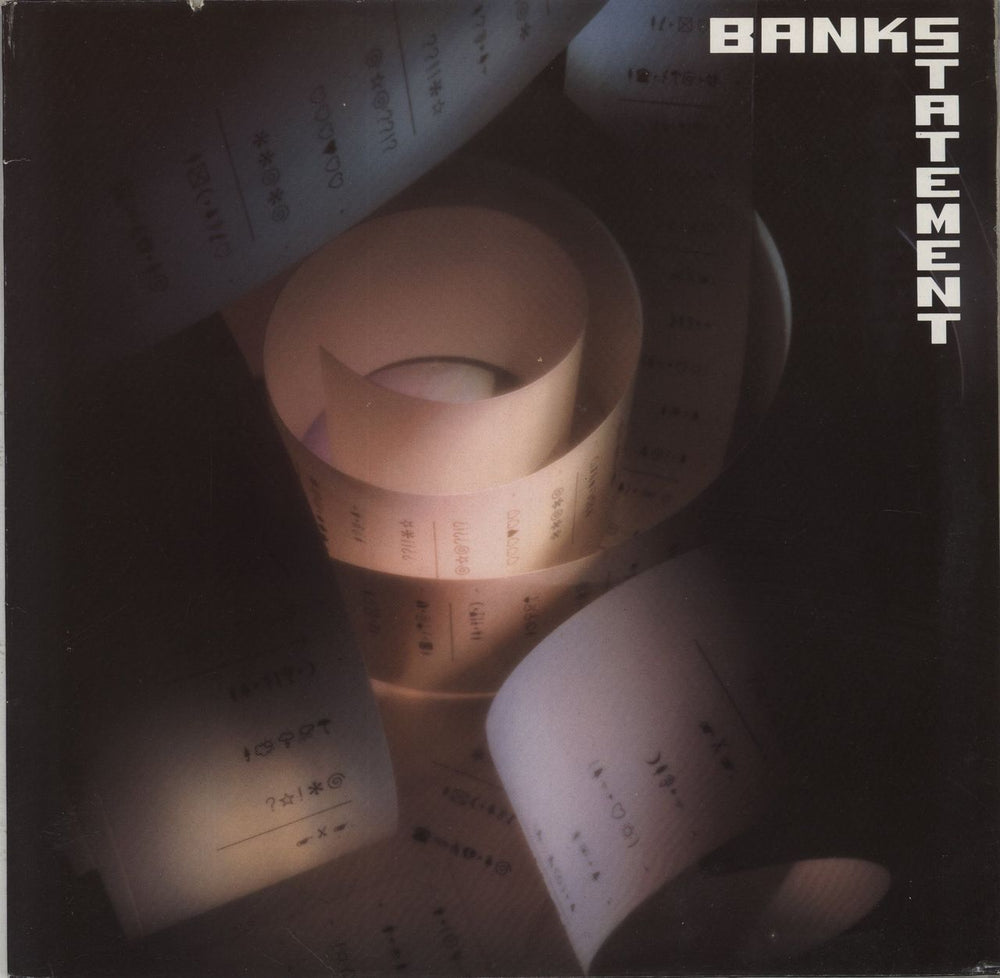 Tony Banks Bankstatement German vinyl LP album (LP record) 210071