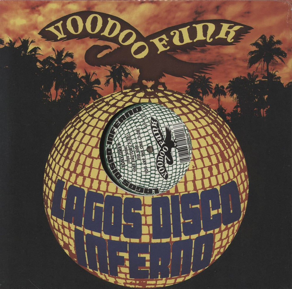 Tony Grey Time Factor - Sealed US 12" vinyl single (12 inch record / Maxi-single) 827670412168