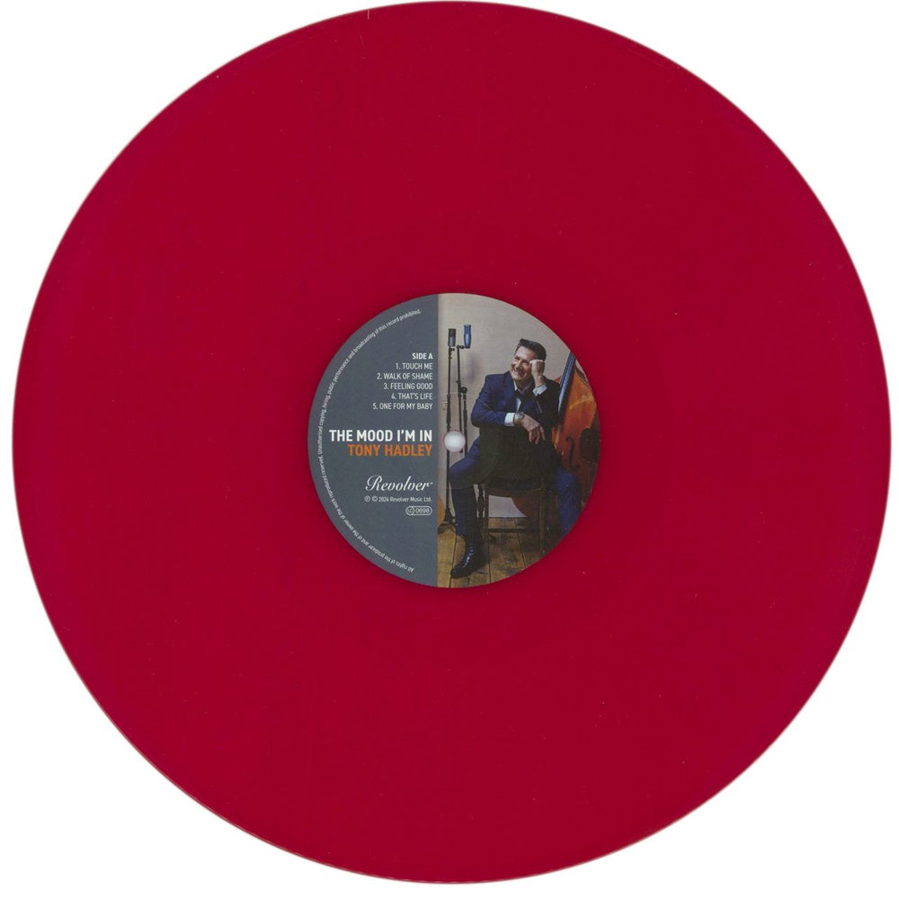 Tony Hadley The Mood I'm In - Red Vinyl UK vinyl LP album (LP record) TONLPTH873674