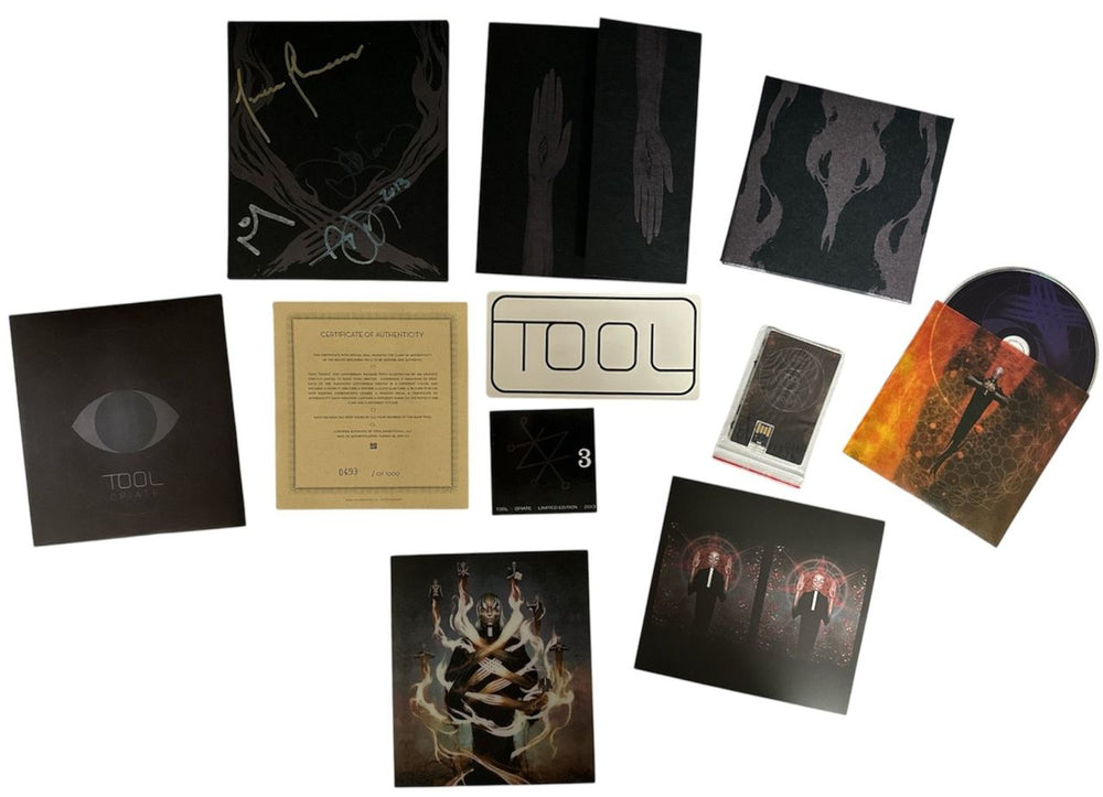 Tool Opiate  - 21st Anniversary - Autographed US CD album (CDLP)