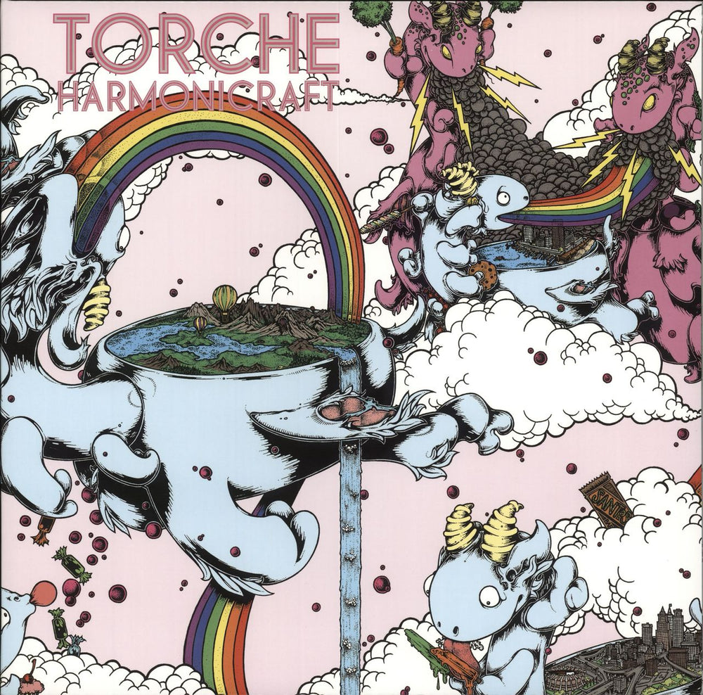 Torche Harmonicraft - Clear Vinyl US vinyl LP album (LP record) VOL02929