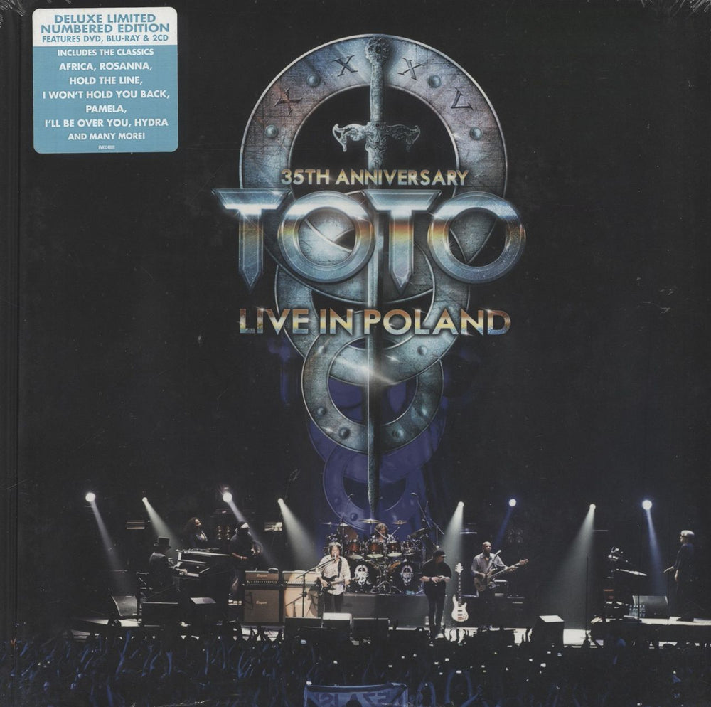 Toto 35th Anniversary - Live In Poland US 4-CD album set EVB334889