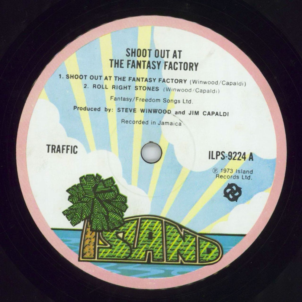 Traffic Shoot Out At The Fantasy Factory - 1st - EX UK vinyl LP album (LP record) TRFLPSH817624