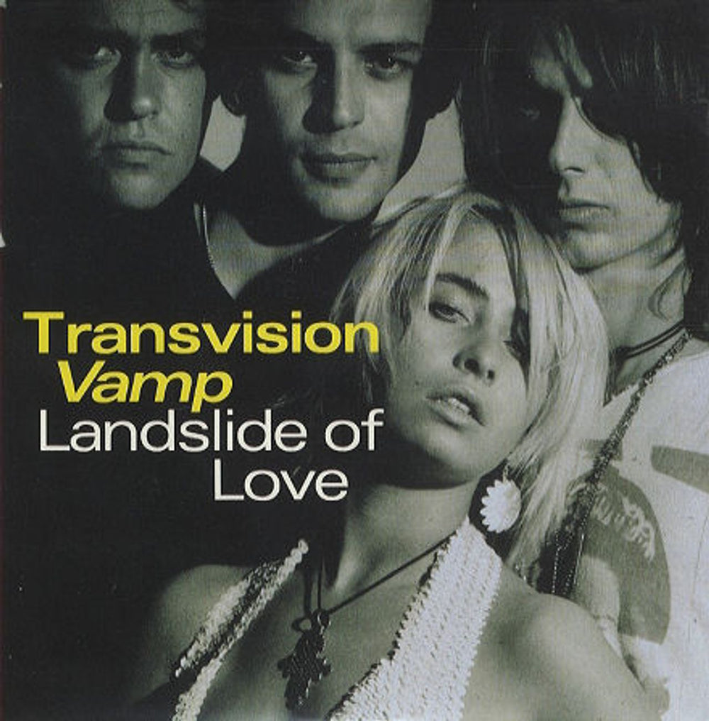 Transvision Vamp Landslide Of Love UK 7" vinyl single (7 inch record / 45) TVV8