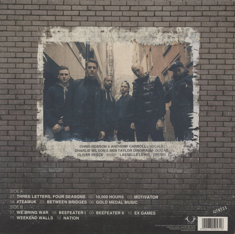 TRC Nation - Clear Vinyl US vinyl LP album (LP record)