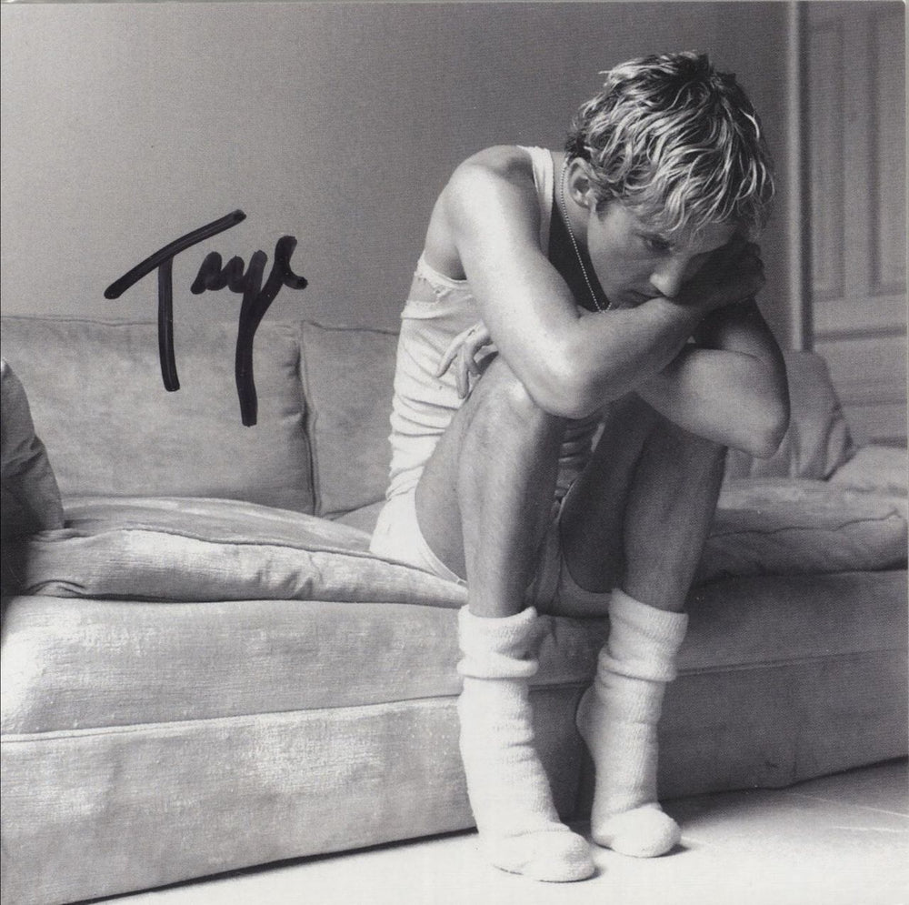 Troye Sivan Something To Give Each Other - Baby Pink Vinyl + Autographed Postcard UK vinyl LP album (LP record)