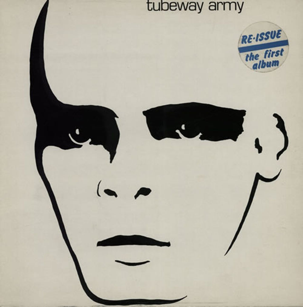 Tubeway Army Tubeway Army - stickered p/s UK vinyl LP album (LP record) BEGA4