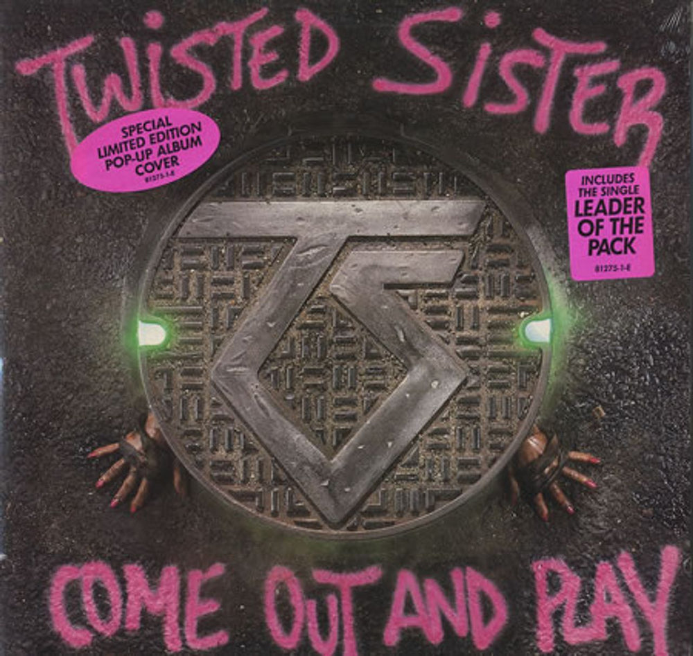 Twisted Sister Come Out And Play - Sealed US vinyl LP album (LP record) 81275-1-E