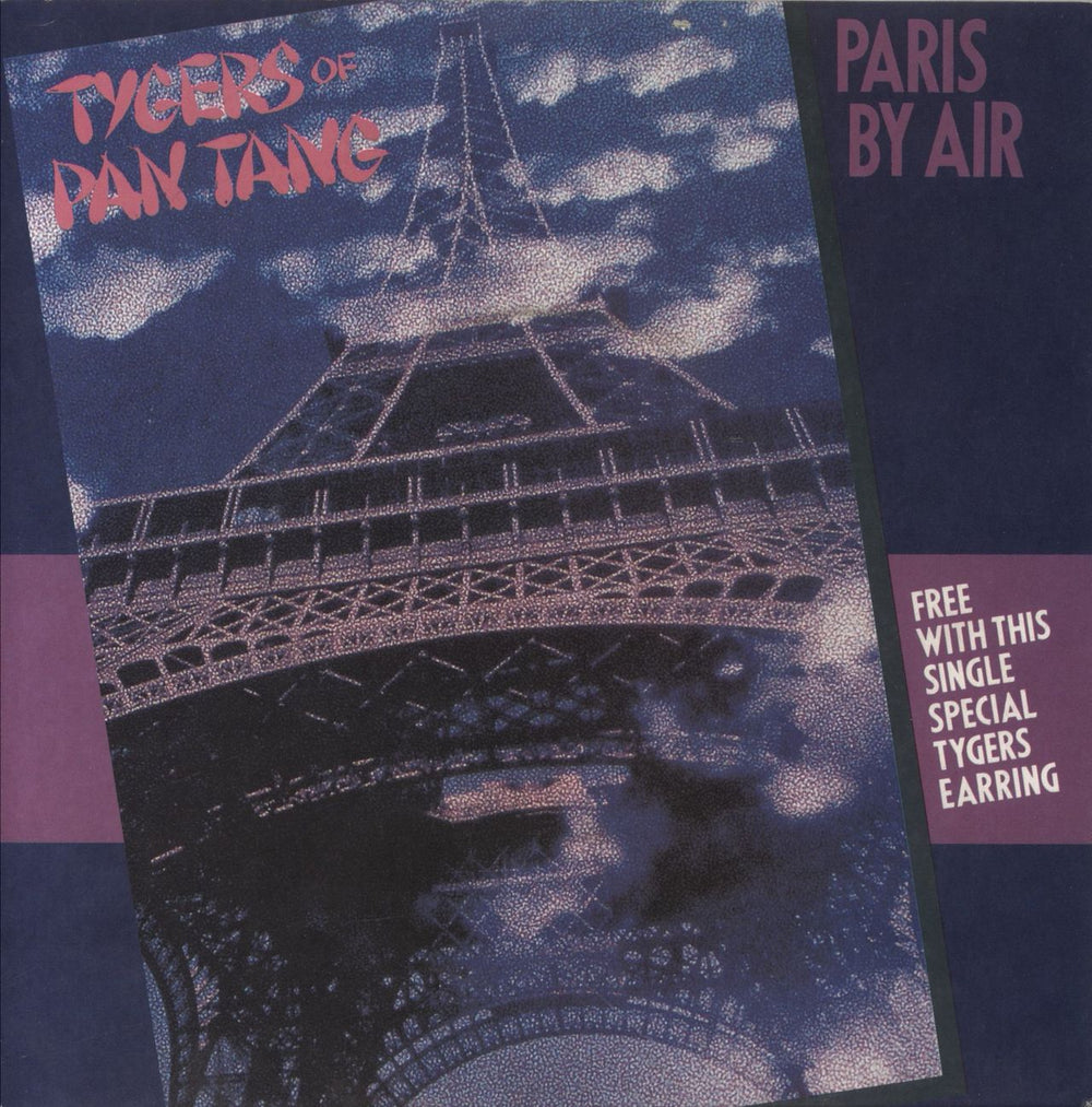 Tygers Of Pan Tang Paris By Air UK 7" vinyl single (7 inch record / 45) MCA790