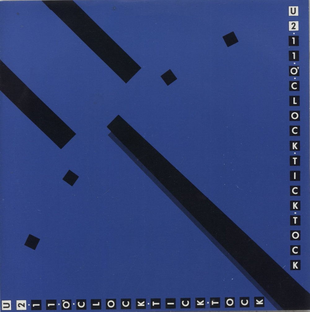 U2 11 O'clock Tick Tock - Yellow Vinyl Irish 7" vinyl single (7 inch record / 45) SCBS8687