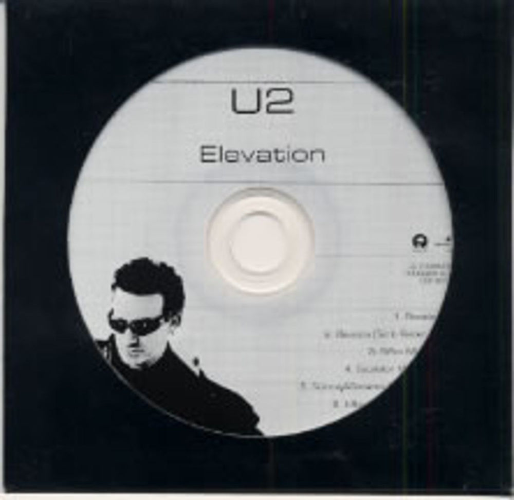 U2 Elevation Remixes Mexican Promo CD single (CD5 / 5") CDP801-2