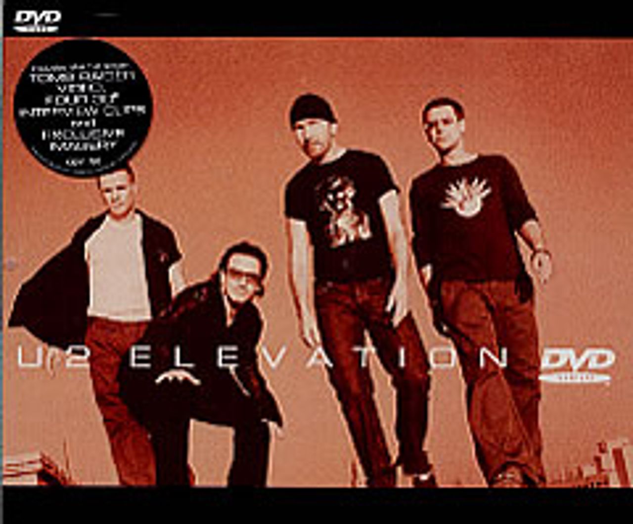 U2 Elevation UK DVD Single CIDV780