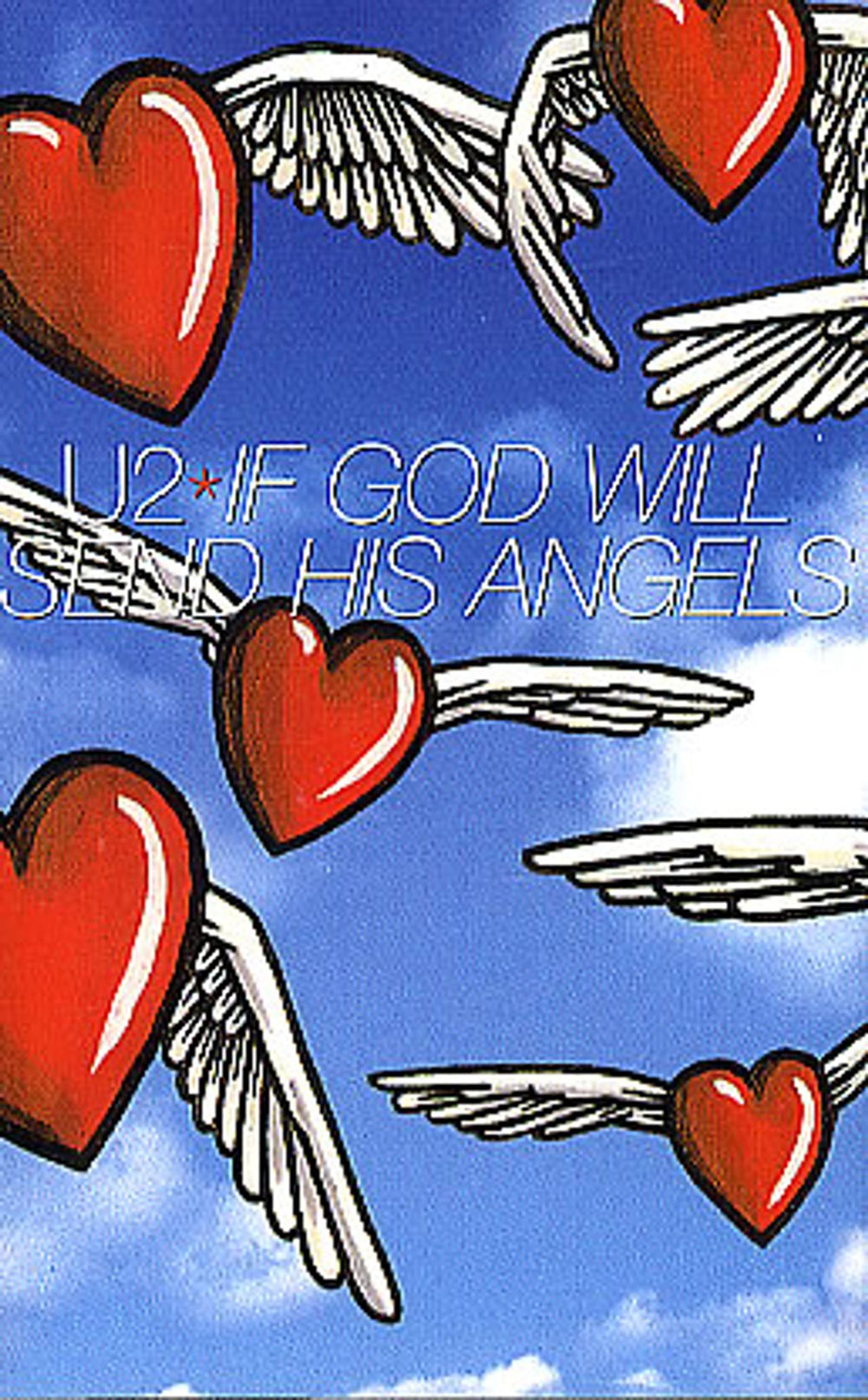 U2 If God Will Send His Angels UK cassette single CIS684