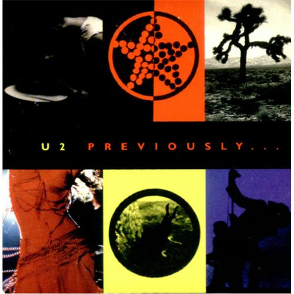 U2 Previously... US Promo CD album (CDLP) PRCD7335-2