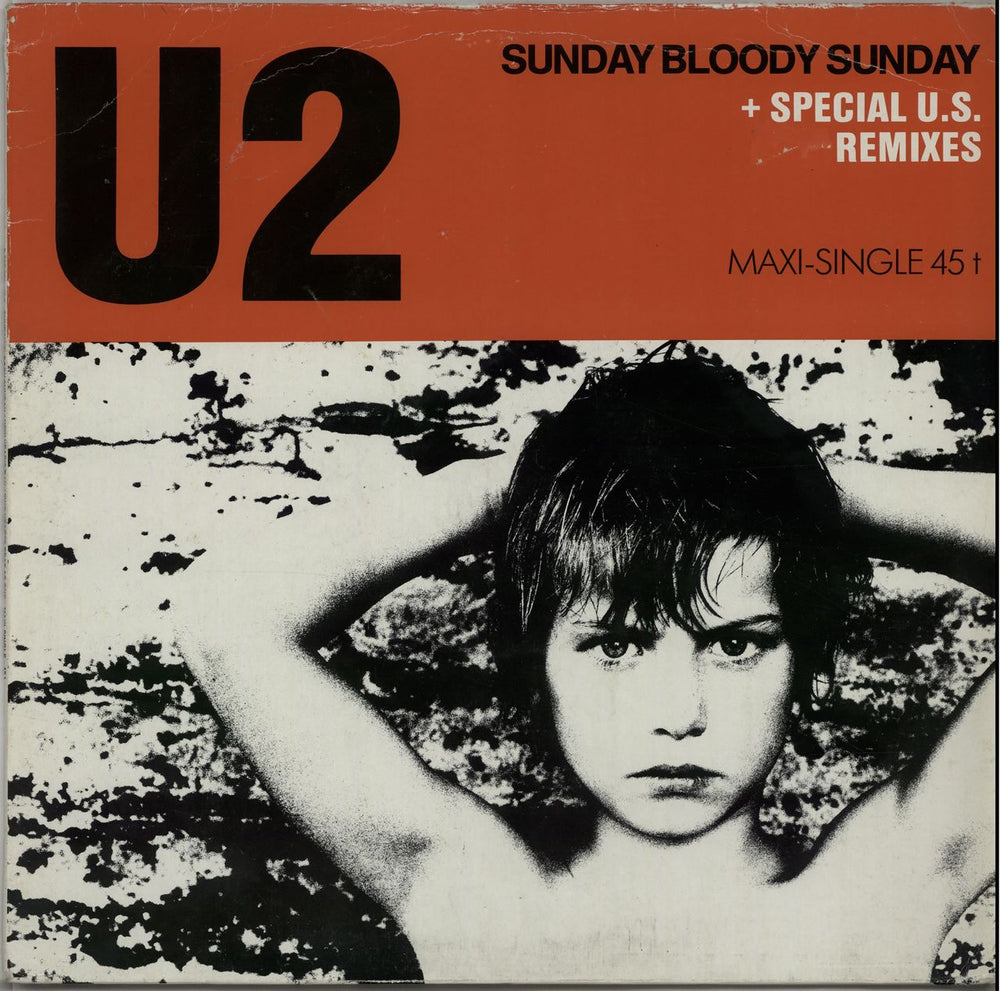 U2 Sunday Bloody Sunday - 2nd - EX German 12" vinyl single (12 inch record / Maxi-single) 600820