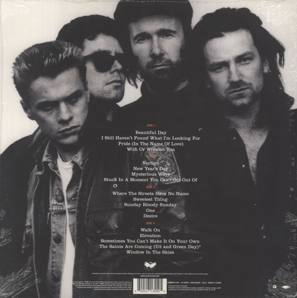 U2 U218 Singles - Sealed UK 2-LP vinyl record set (Double LP Album) 602517135505