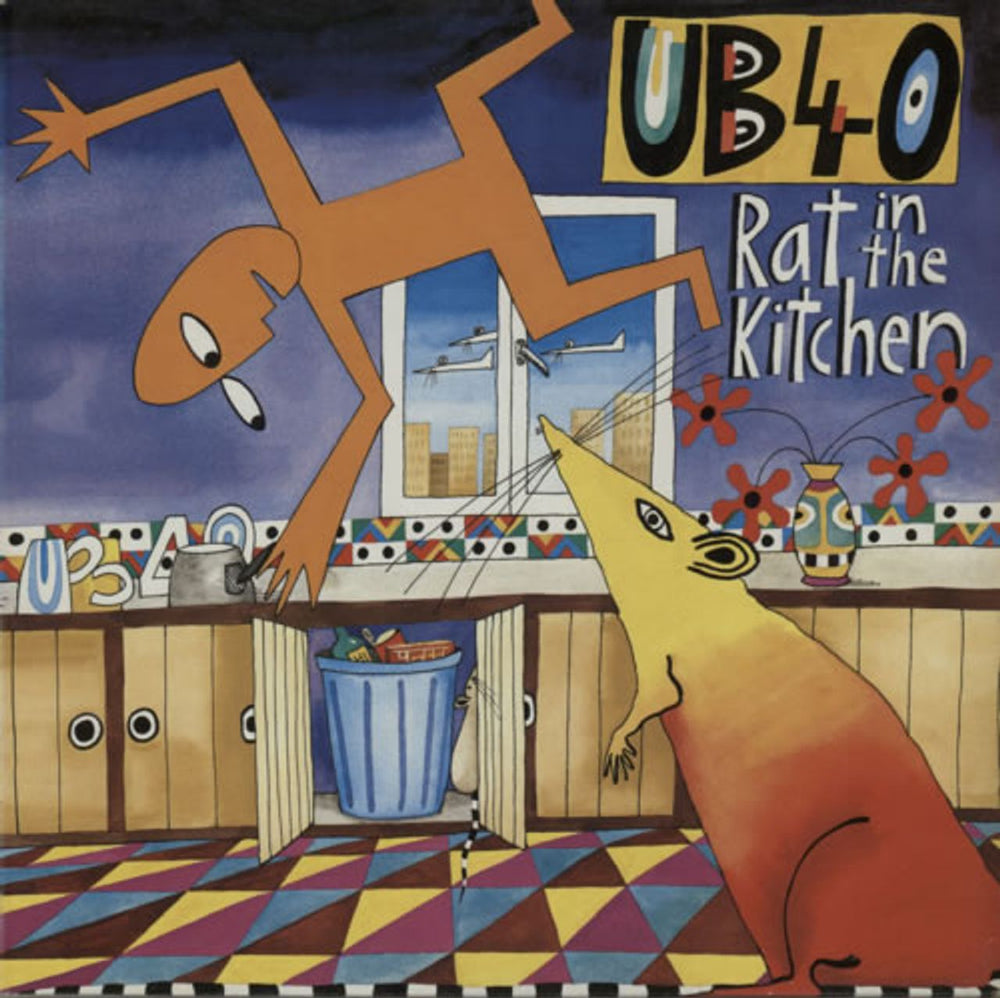 UB40 Rat In The Kitchen UK vinyl LP album (LP record) LPDEP11