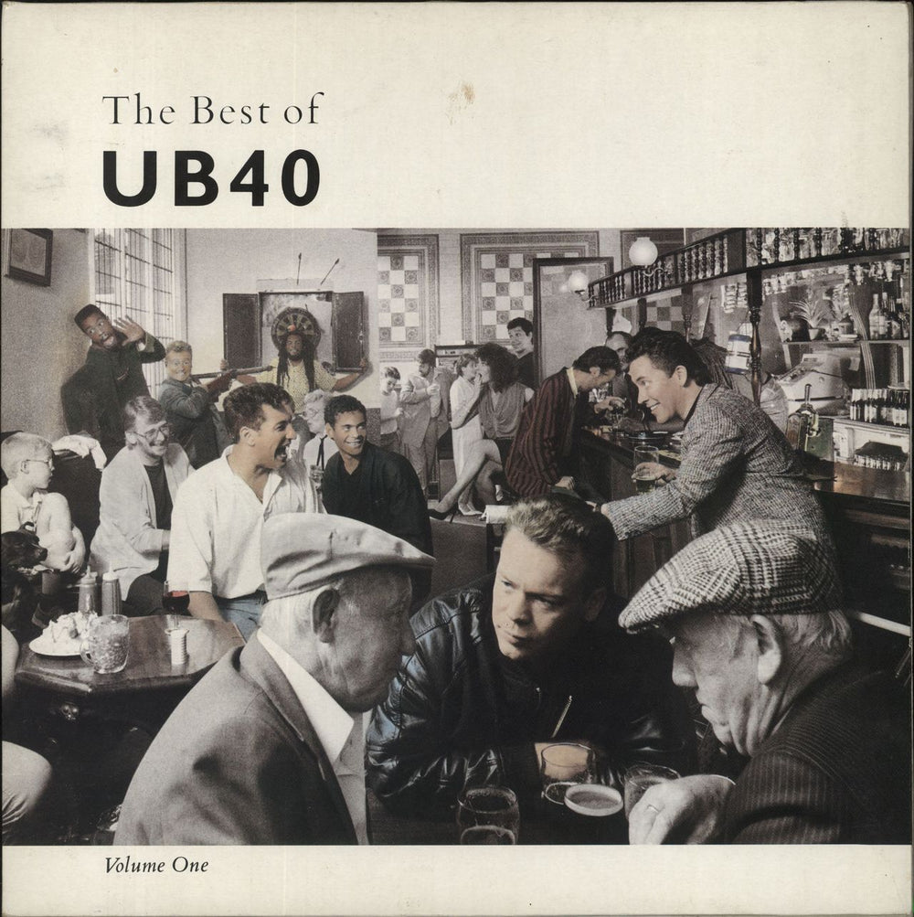 UB40 The Best Of UB40 UK vinyl LP album (LP record) UBTV1