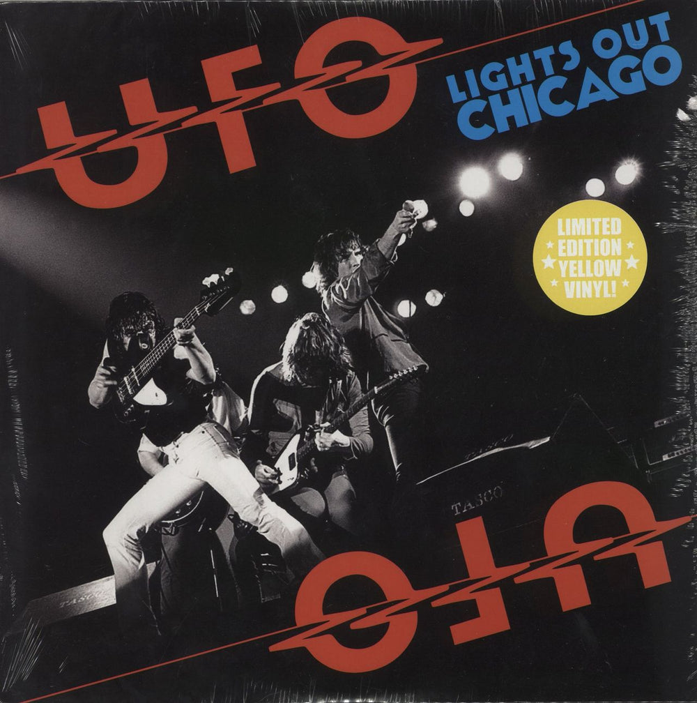 UFO Lights Out Chicago German vinyl LP album (LP record) CLO0388